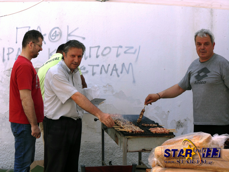 Παρόν και ο υποψήφιος πολιτευτής Γρεβενών Στέλιος Σκόδρας