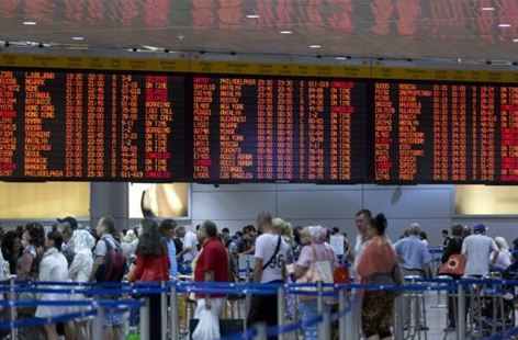 ΑΕΡΟΔΡΟΜΙΟ - Ακυρώνονται πτήσεις από και προς το διεθνές αεροδρόμιο Μπεν Γκουριόν του Τελ Αβίβ   (Φωτογραφία:  ΑΠΕ ) 