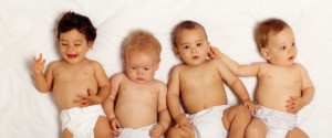 Four infants