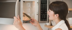 Woman cooking